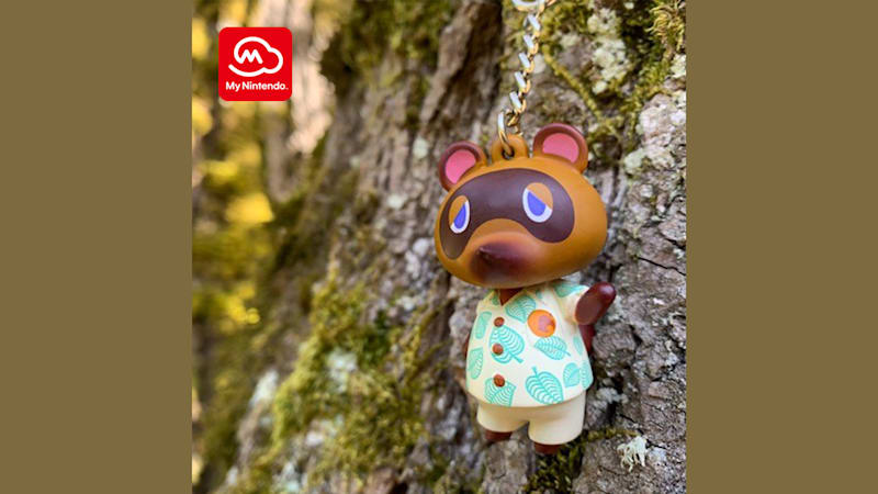 Animal Crossing New Horizons Tom Nook Keychain Nintendo